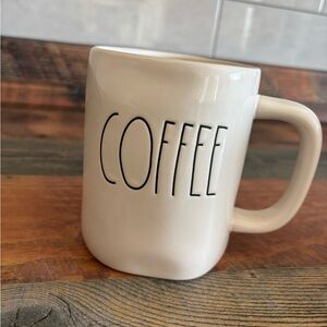 White Coffee Mugs set of TWO